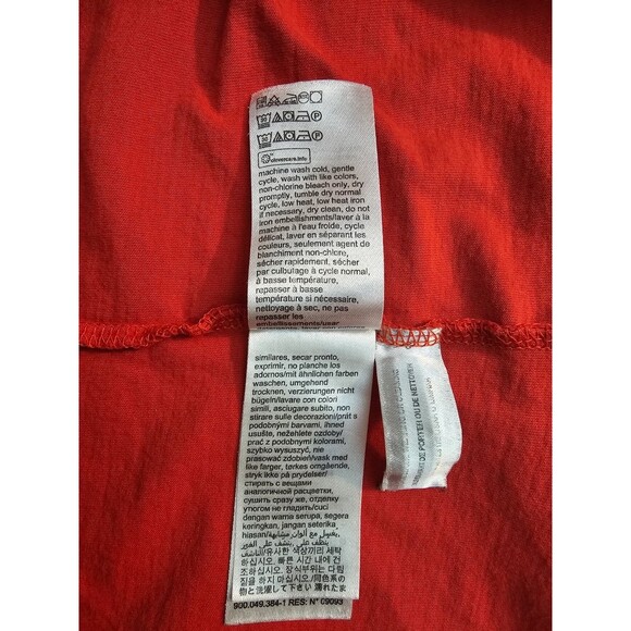 Calvin Klein Jeans Men’s Red T-Shirt XS Logo Graphic Cotton Short Sleeve - Picture 9 of 12